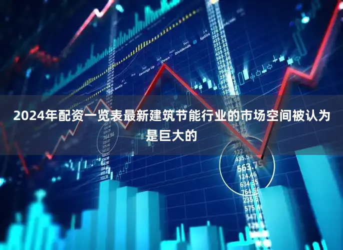 2024年配资一览表最新建筑节能行业的市场空间被认为是巨大的
